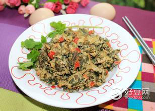 美味香椿炒鸡蛋