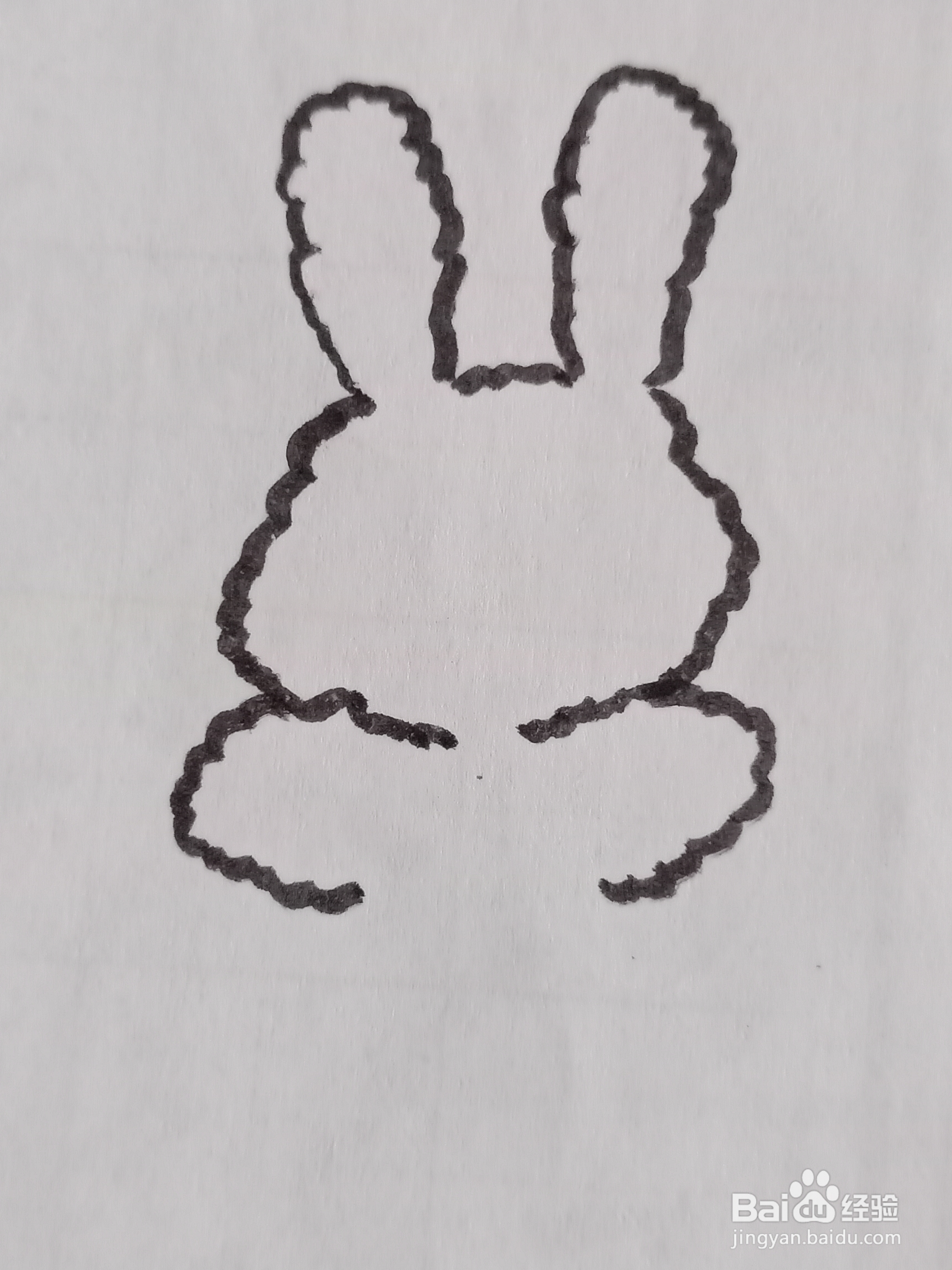 小兔子简笔画？