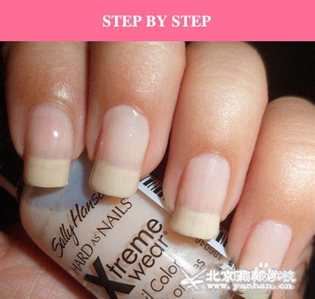 极具意境的山水画美甲DIY教程