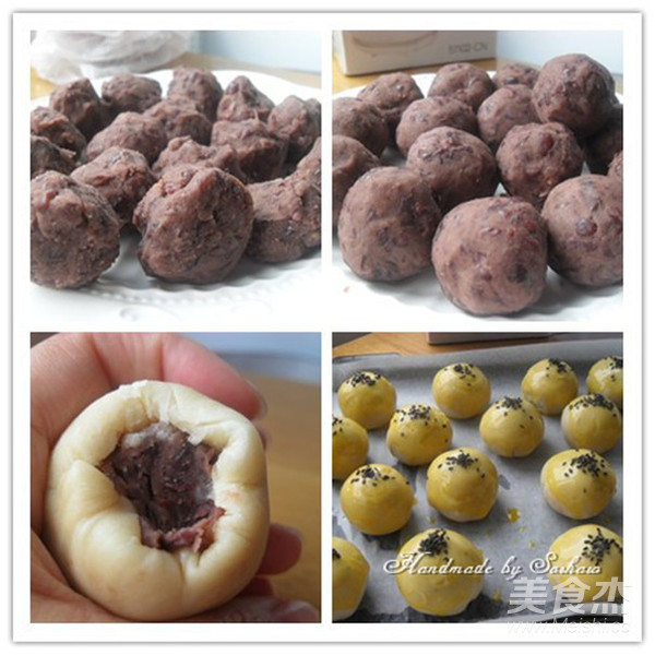 蛋黄酥的家常做法