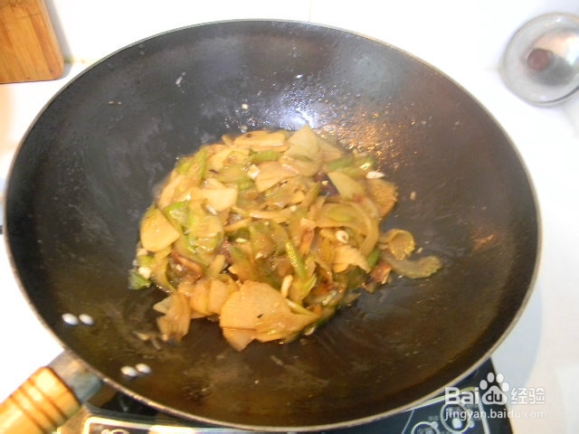 家常菜——蒜香土豆炒西芹
