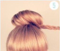 心机花苞头扎法图解