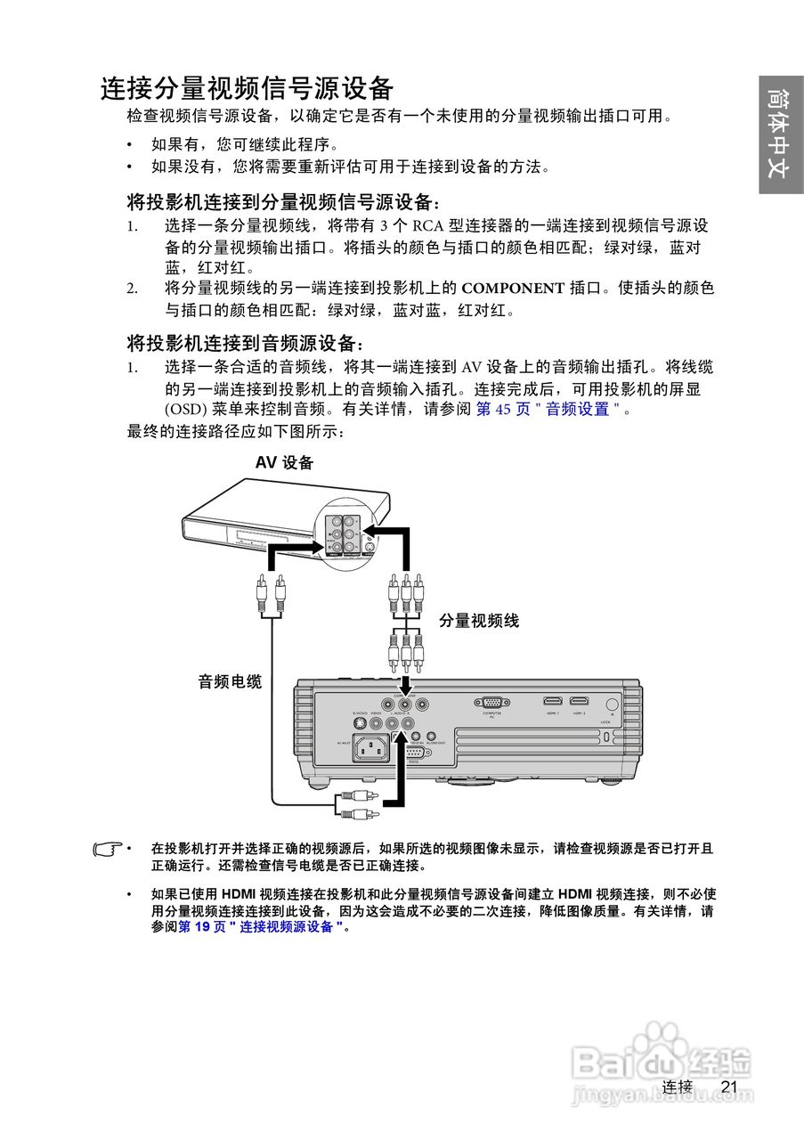 明基BenQ W600型投影机说明书:[3]