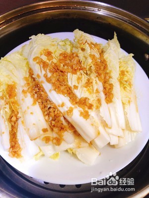 蒜蓉粉丝娃娃菜的做法