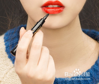 大红色复古妆