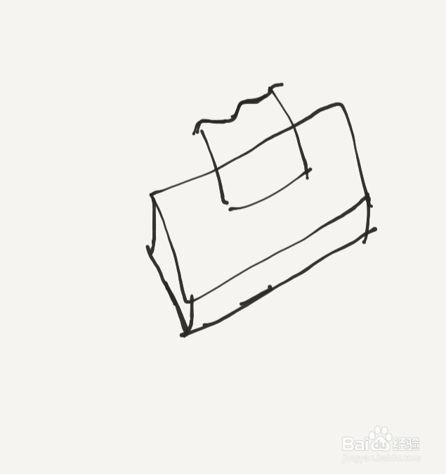 涂鸦系列之如何画家用抽纸盒