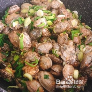 蒜香花蛤的做法