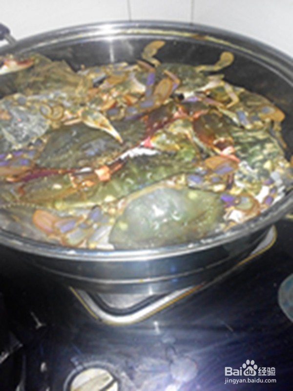 花蟹海蟹一锅蒸**爱吃海鲜