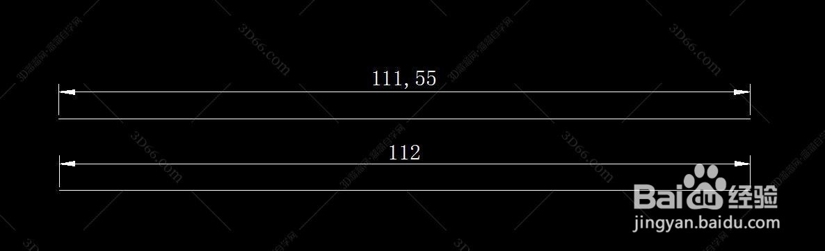 CAD修改尺寸标注精度