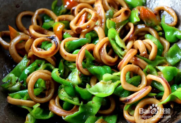 辣椒爆炒鱿鱼圈太好吃了，但要这样做才好吃