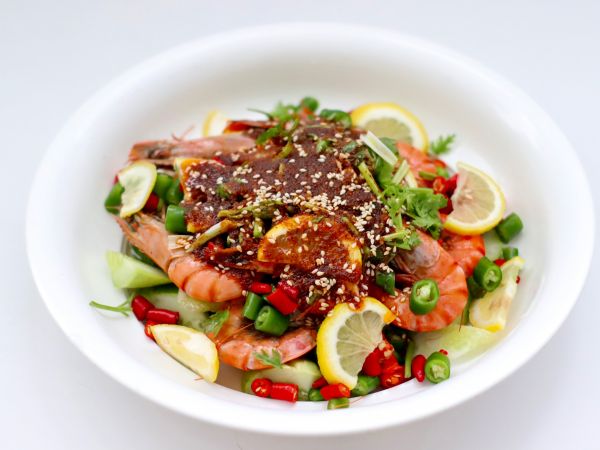 泰式风味酸辣虾