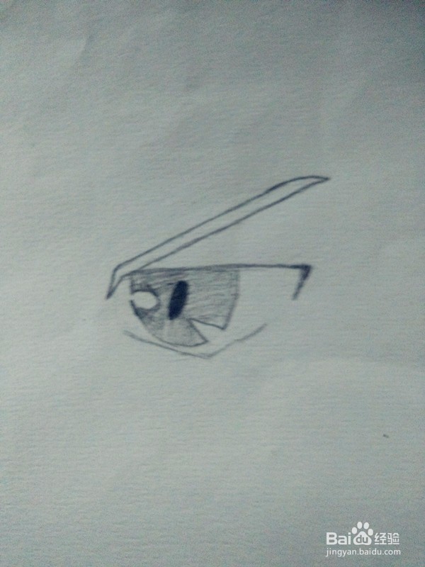 漫画人物眼睛画法