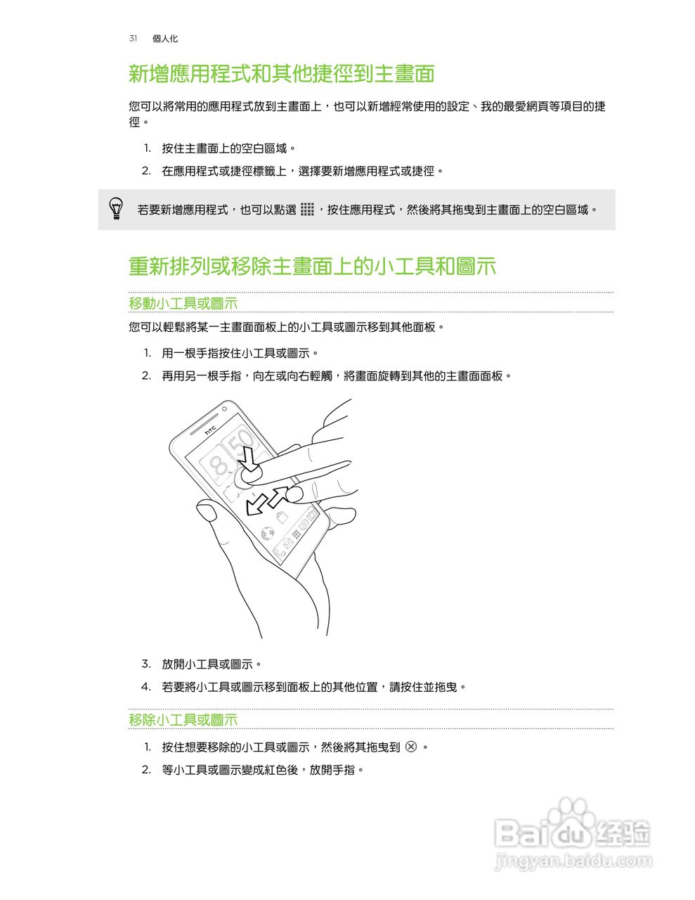 HTC One X S720e手机说明书:[4]