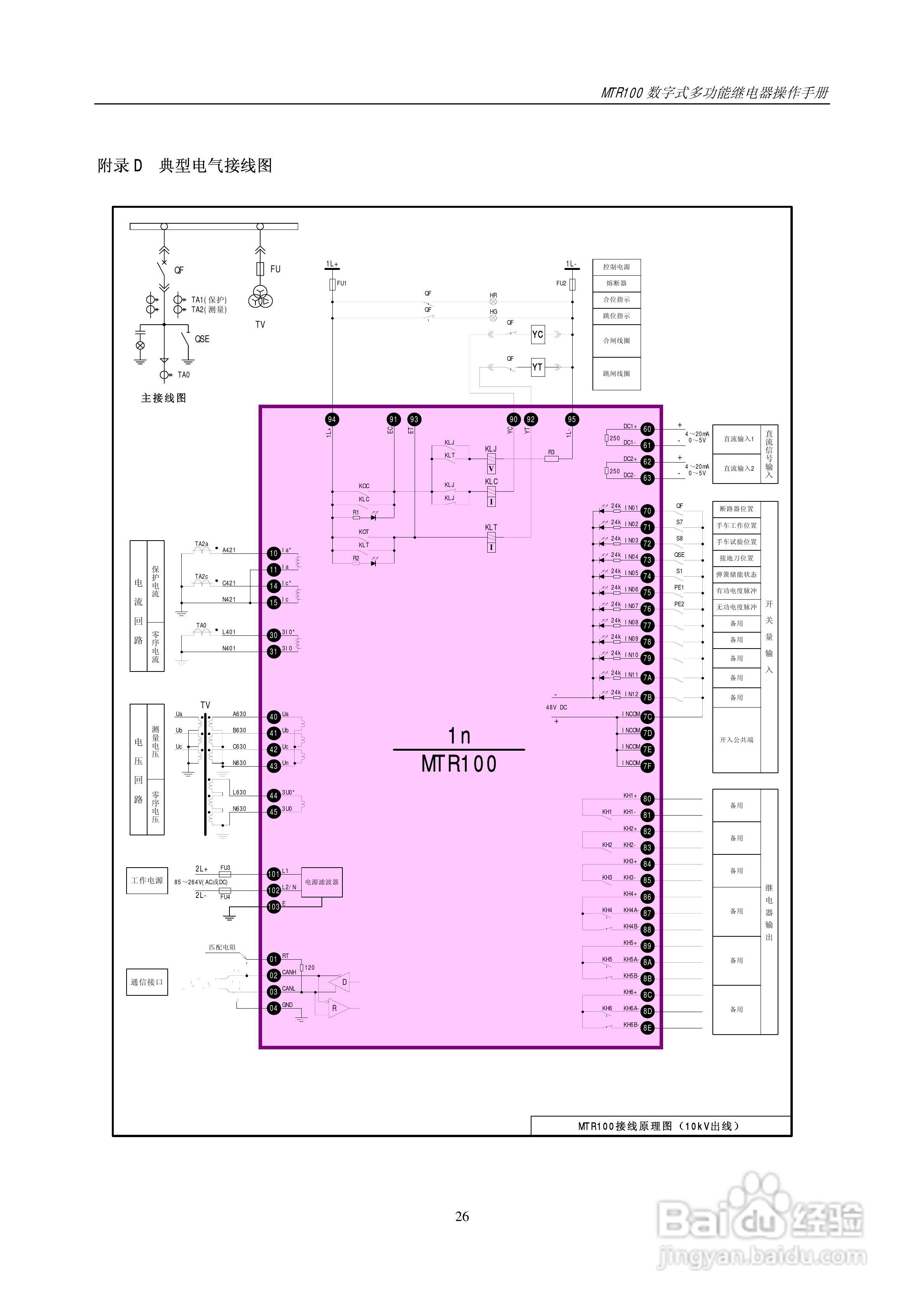 MTR100数字式多功能继电器操作手册:[3]