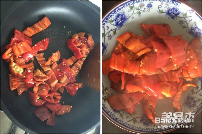 爆炒猪肝的做法