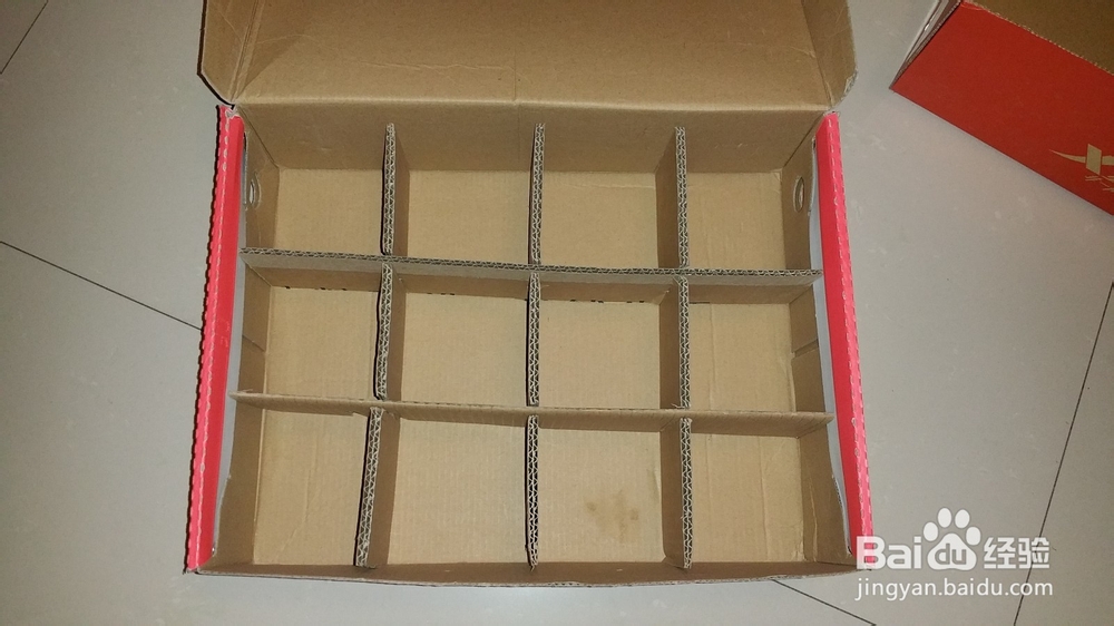 鞋盒巧变内衣收纳盒