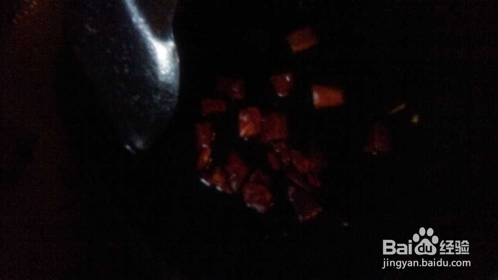 两个人的小日子：[2]晚餐腊鸭腿炒松花