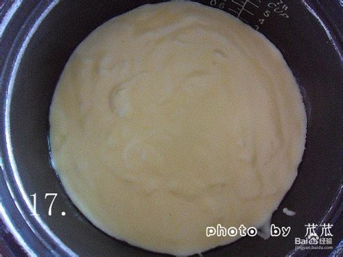 详细制作电饭锅蛋糕