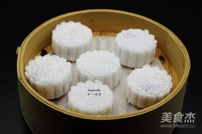 紫薯水晶饼的做法