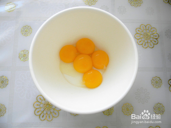 芝麻小蛋糕的制作方法