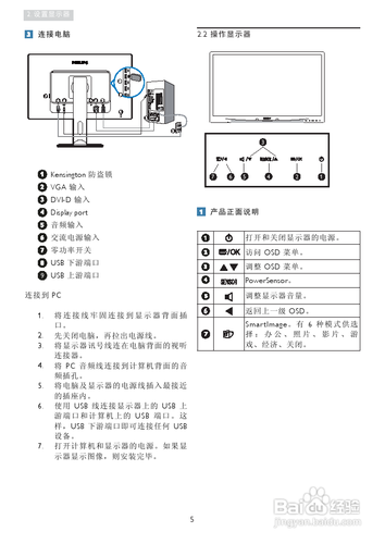 【说明书】PHILIPS 241P4Q显示器(一)