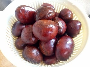 牛筋炖板栗电饭锅版