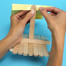 小孩怎么做简单的手工制作:简易手工帆船