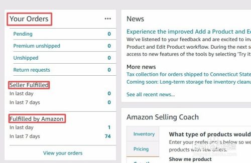 Amazon买家后台主页 3 英文界面 百度经验