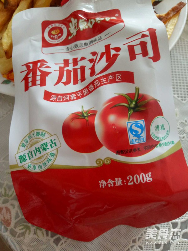 自制炸美味薯条