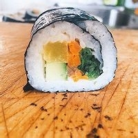 韩国素食紫菜包饭