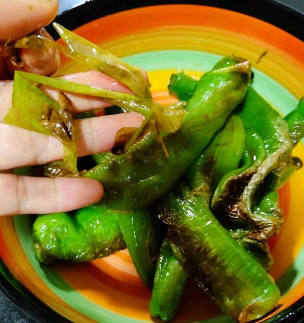 皮蛋擂青椒茄子