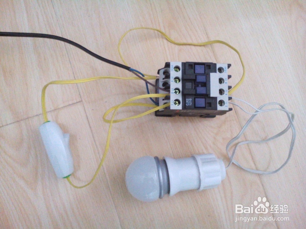 继电器自锁环节触点的正确连接方法