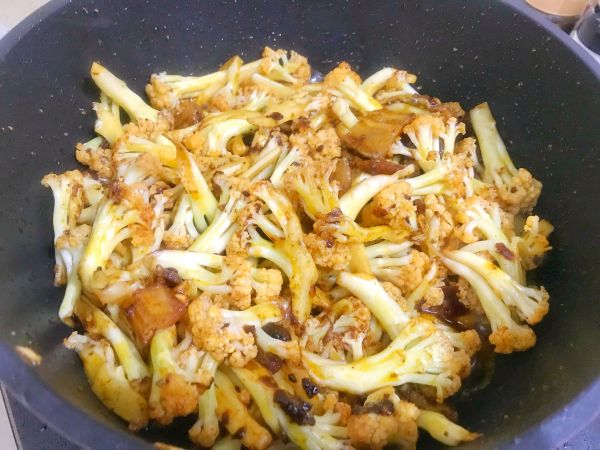 干锅花菜超级下饭