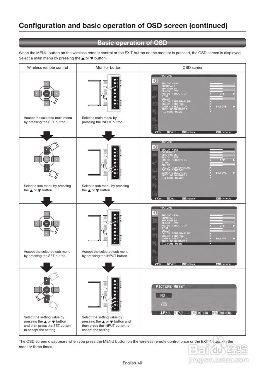 三菱MDT651S液晶显示器说明书:[5]