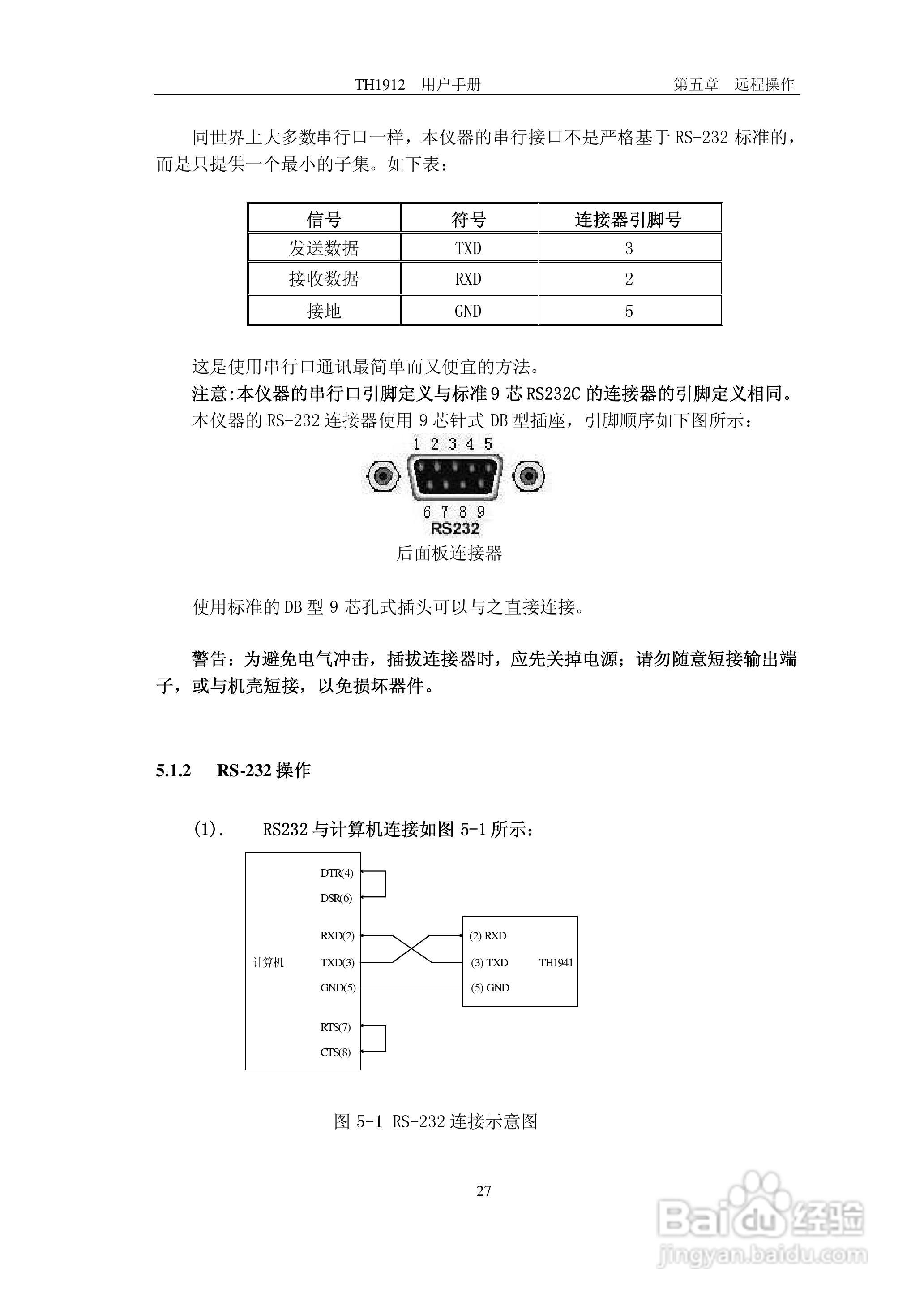 锦流源电子TH1912 TH1912A数字毫伏表说明书:[4]