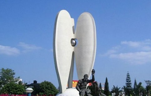 北海北部湾广场旅游经验