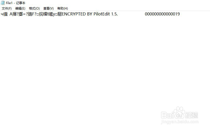 如何使用PilotEdit工具进行加密文件