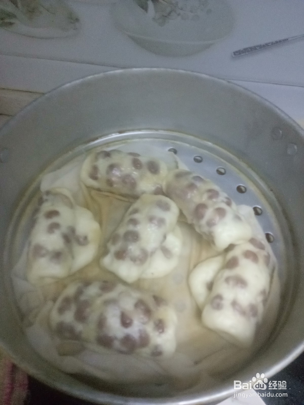 简单的蜜红豆卷