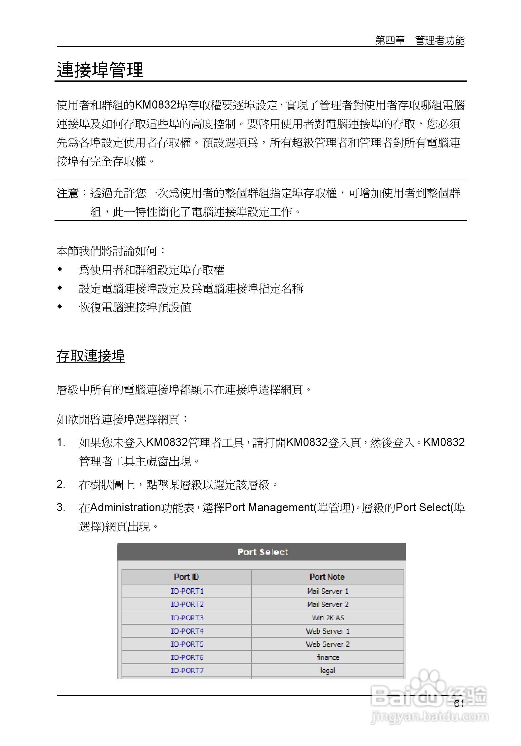 Matrix KVM 切换器KM0832 使用者说明书:[8]