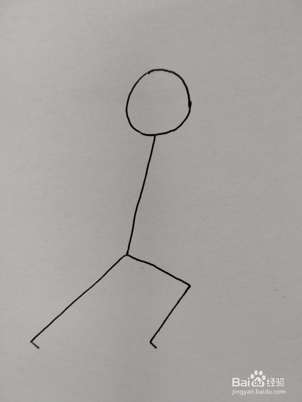 抖音热门小人打斗简笔画步骤