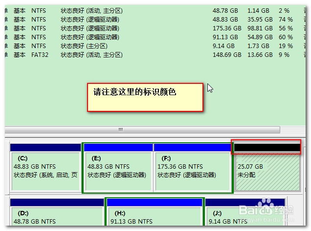 分区时出现