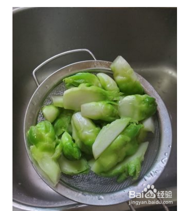 白灼儿菜的做法步骤