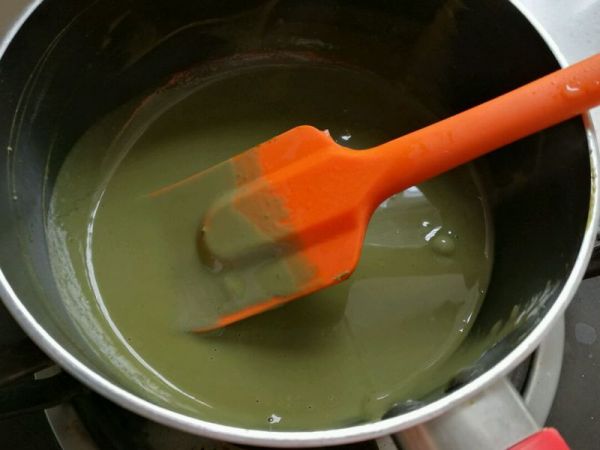 抹茶布丁汤圆杯