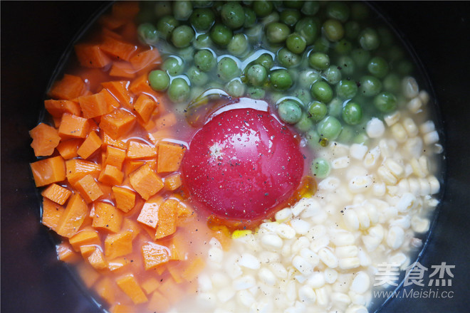 一整个番茄饭-素高汤浸发芽饭