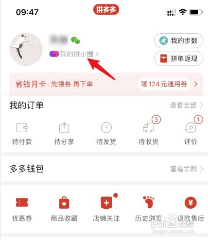 拼多多我的勋章在哪里查看