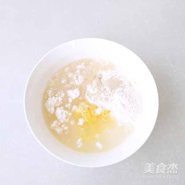 一次性发酵蜂蜜吐司