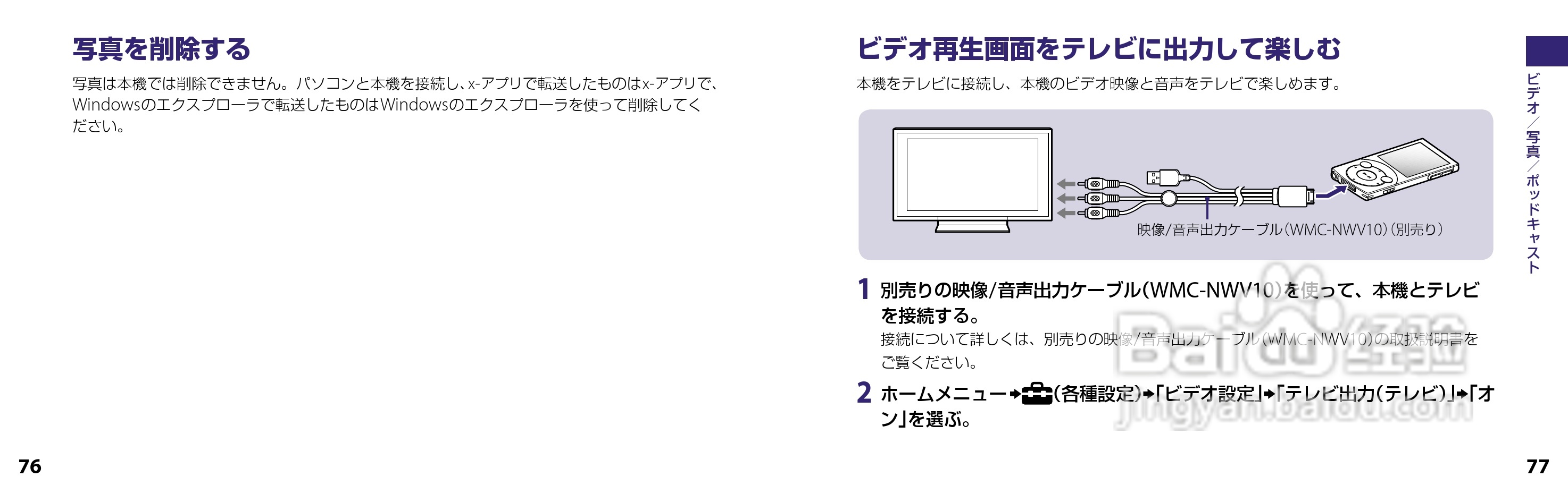 SONY NW-S644数码随身听说明书:[4]