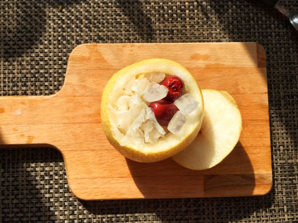 冰糖银耳窝雪梨