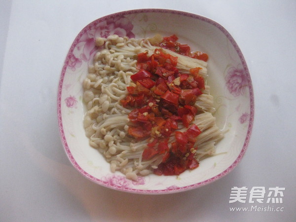 剁椒金针菇的做法