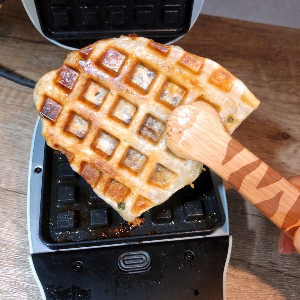 牛肉芝士华夫饼